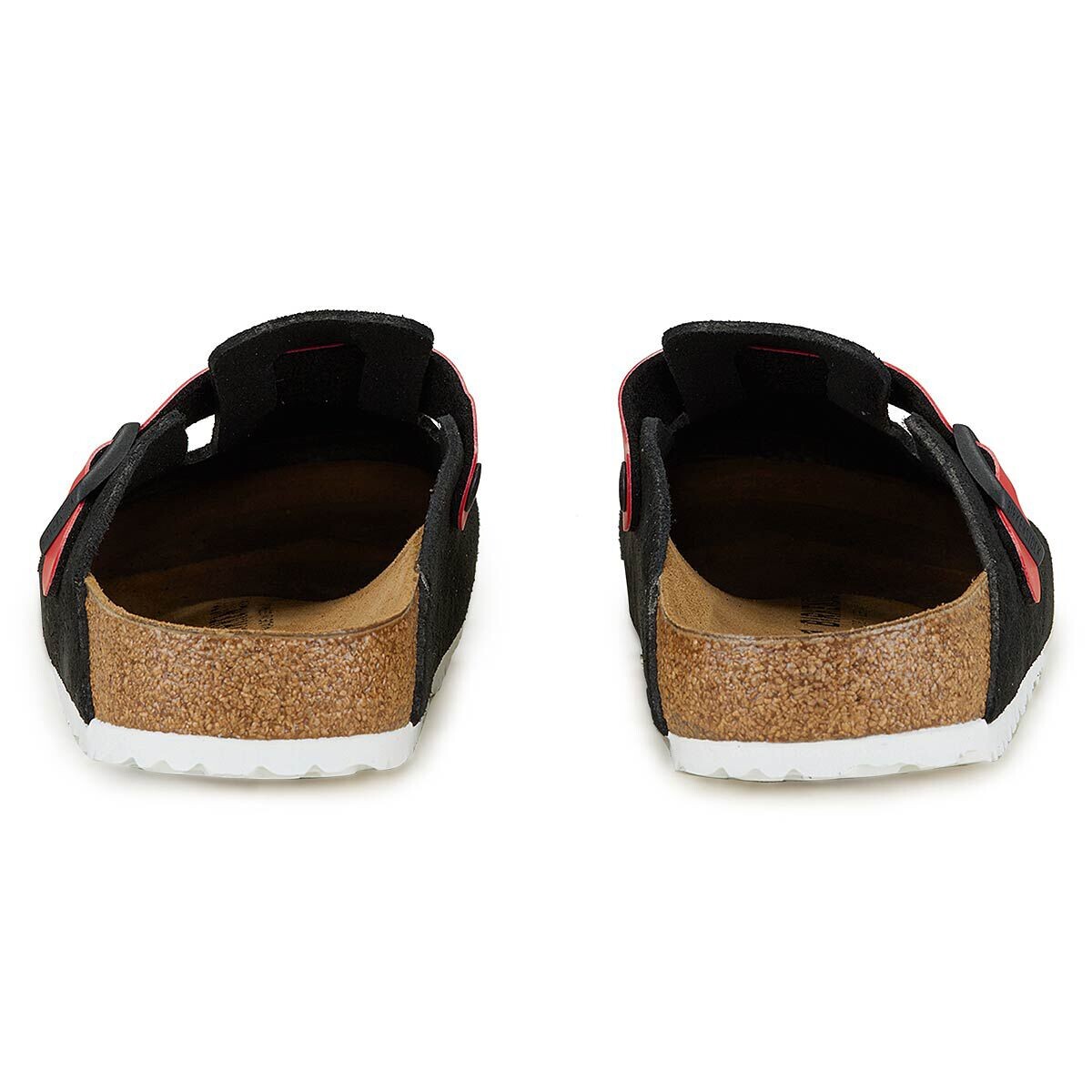 Сандалии Boston VL Birkenstock, цвет Schwarz/Weiß — фото 3