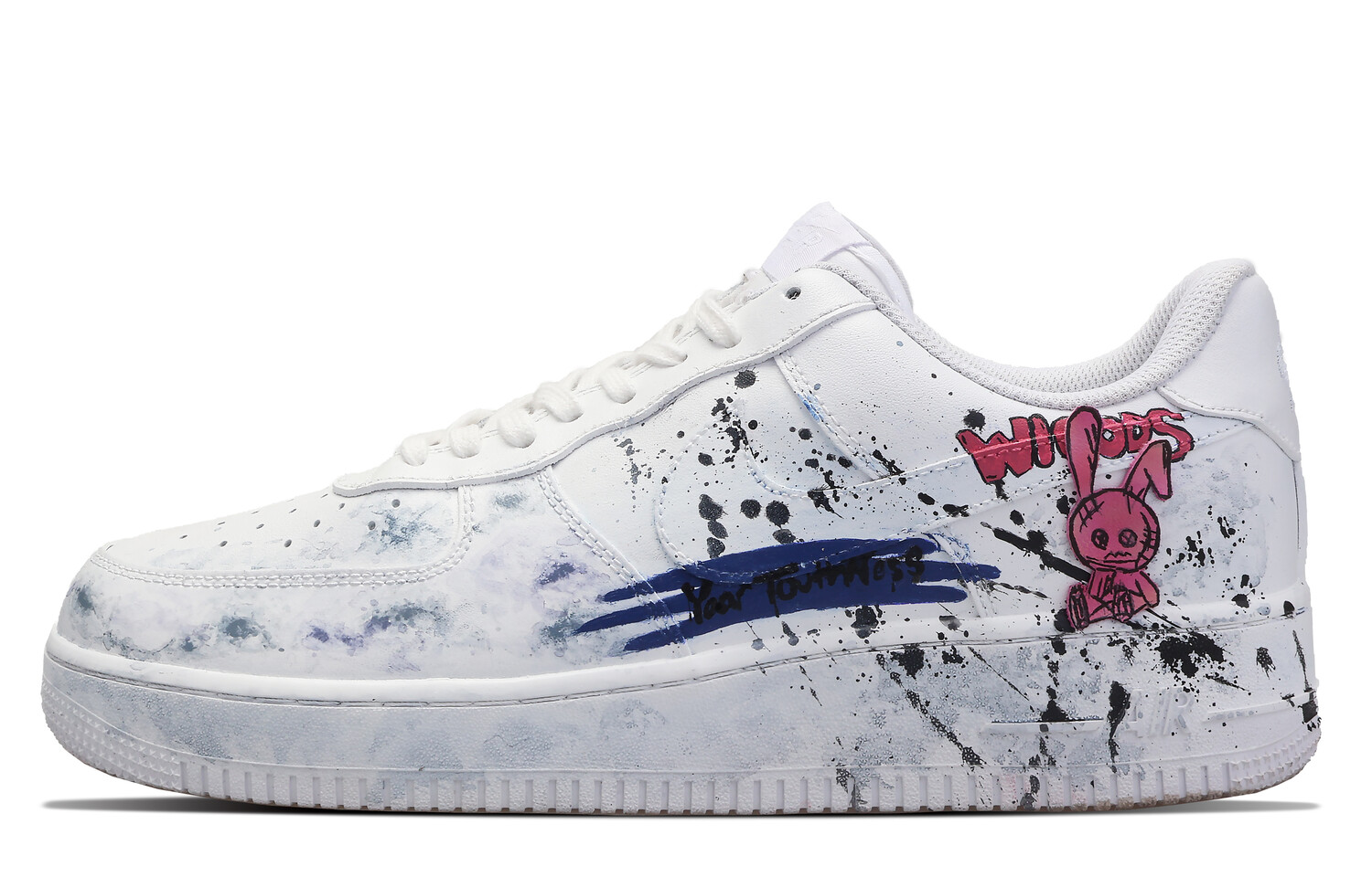 

Мужские кроссовки для скейтбординга Nike Air Force 1, White
