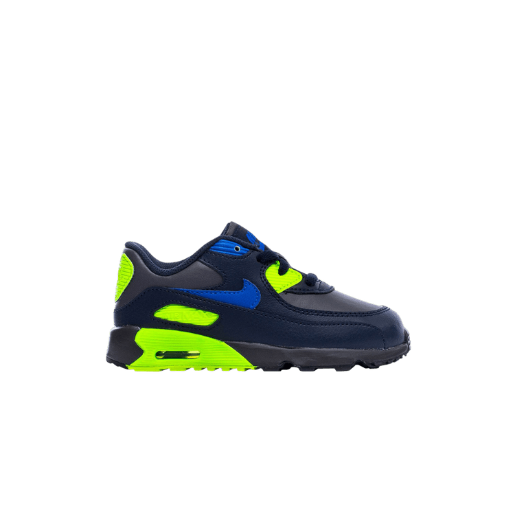 

Кроссовки Nike Air Max 90 Leather TD 'Dark Grey Royal', синий