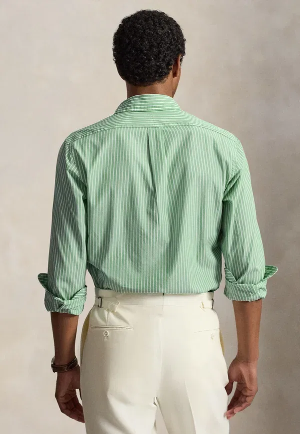 Рубашка Polo Ralph Lauren, модель 7168b, выцветший мятно-белый — фото 3