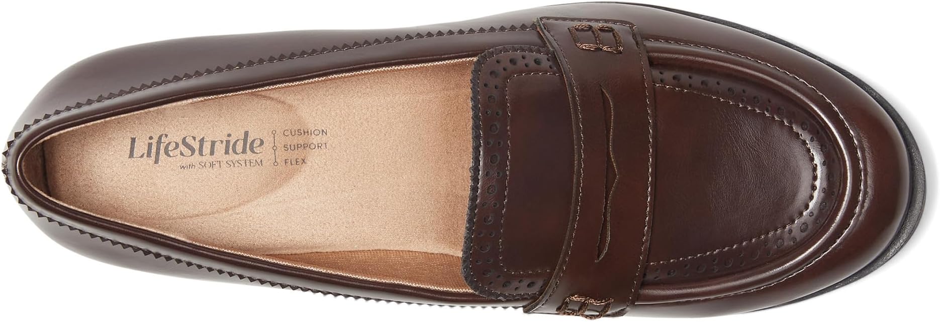 Лоферы LifeStride London 3 Loafer/Moc Shoes, цвет Cognac Brown — фото 2