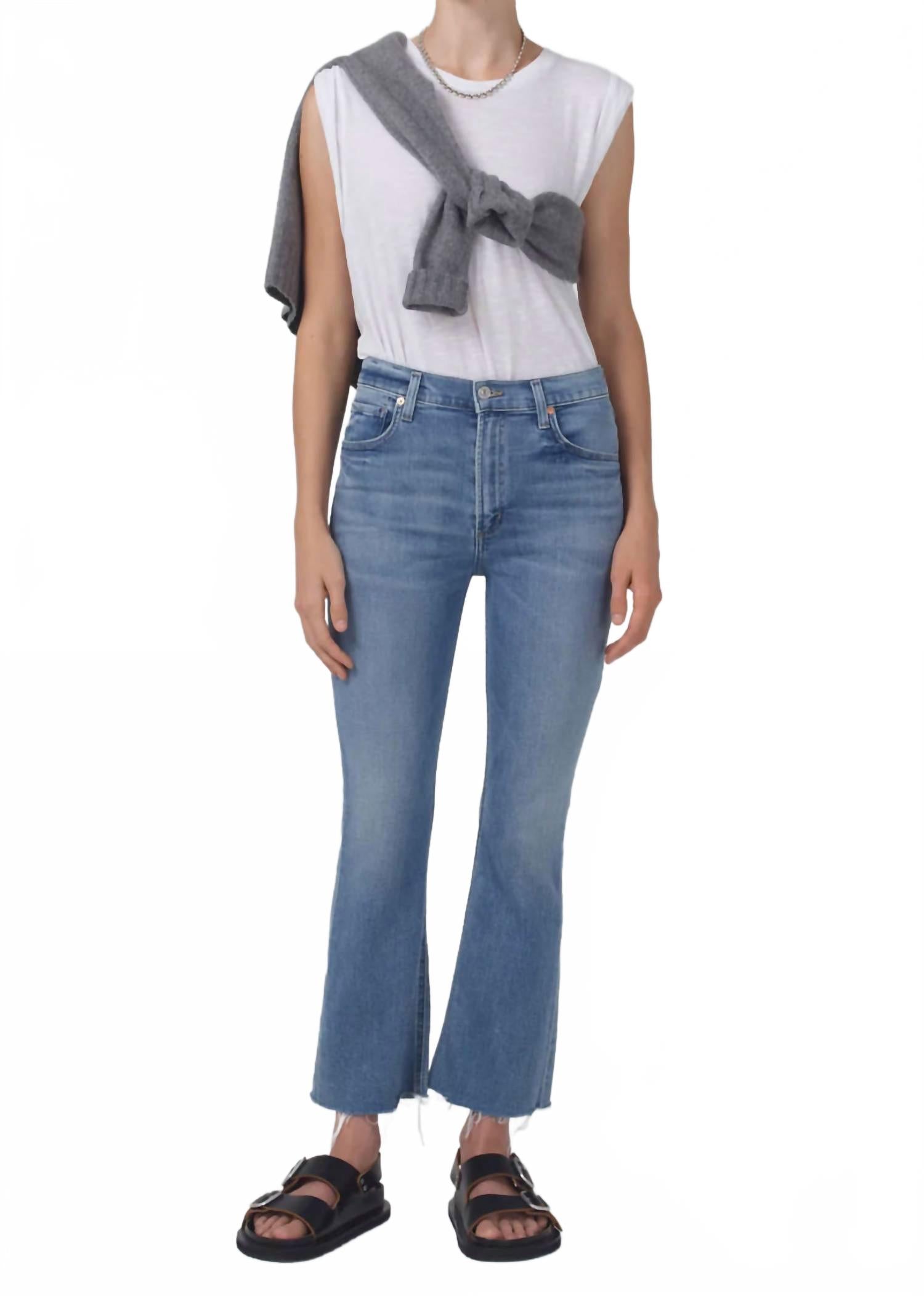 

Укороченные джинсы Isola средней посадки в цвете пикси Citizens Of Humanity, Pixie