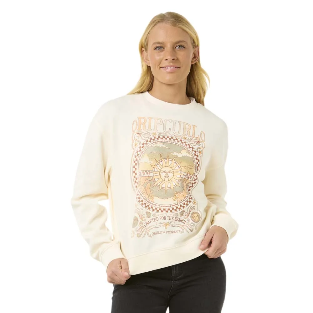 

Толстовка Rip Curl Luna Relaxed, бежевый