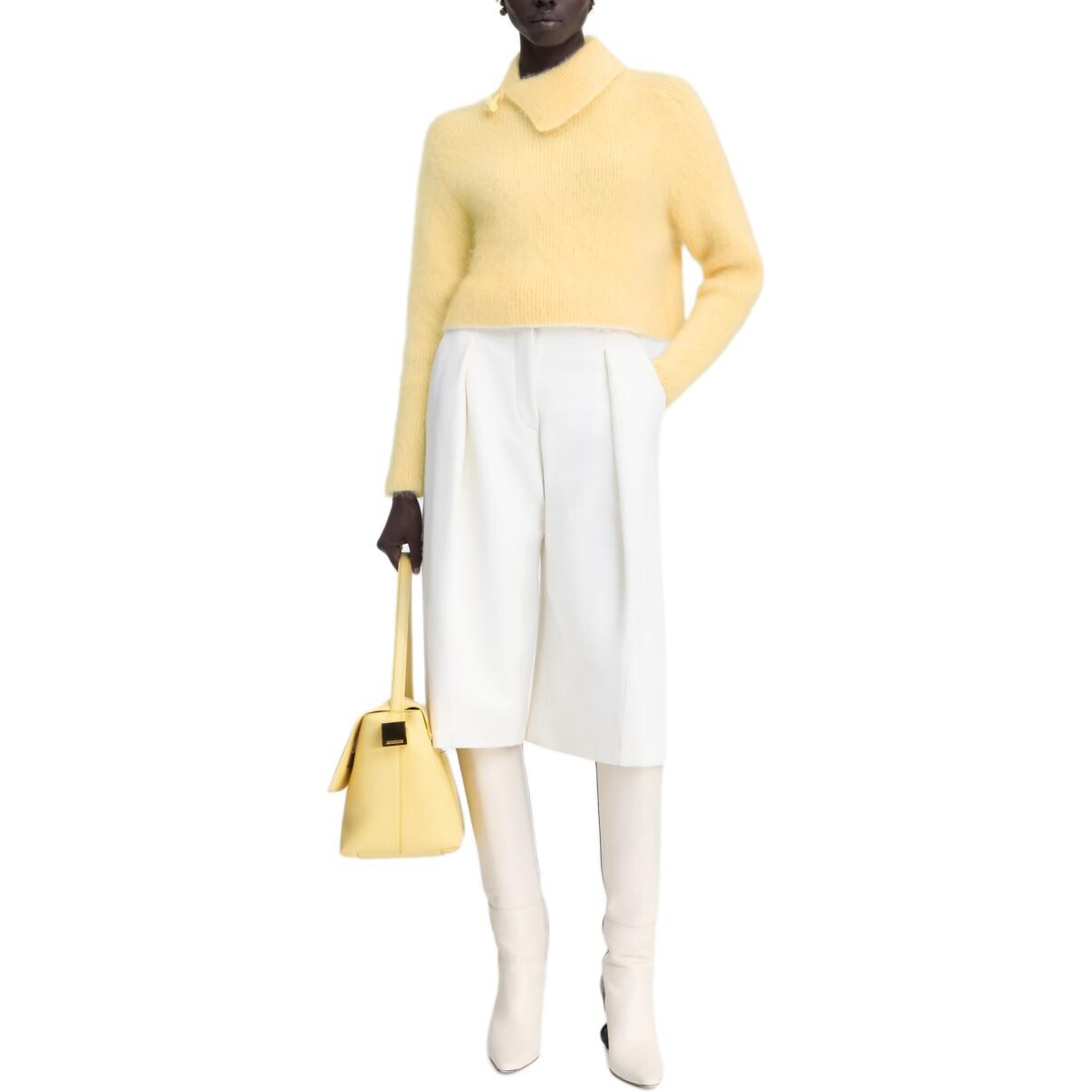 

Свитер женский Jacquemus, светло-желтый