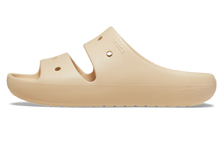 Пляжные сандалии унисекс теплые хаки Crocs