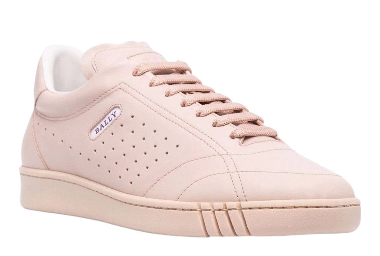 Женские кроссовки Bally Winner 6239934 из гладкой телячьей кожи Poudre, розовый