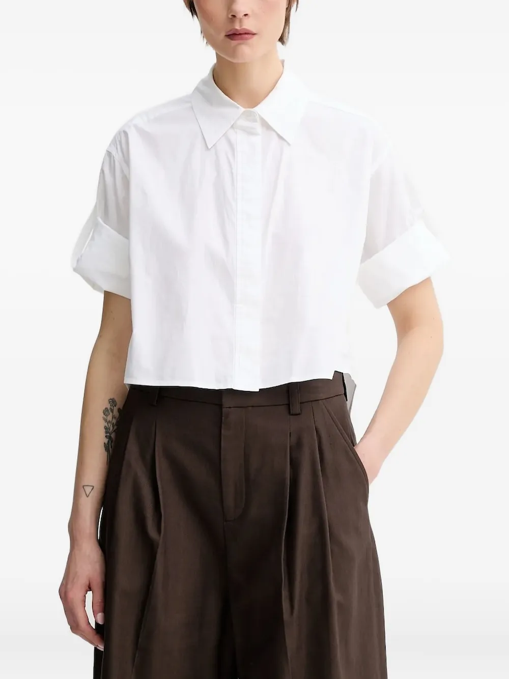 

Укороченная рубашка A.L.C., белый