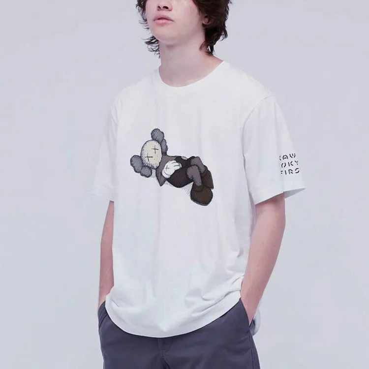 Футболка KAWS Tokyo First Tee Asia UNIQLO, белый — фото 4