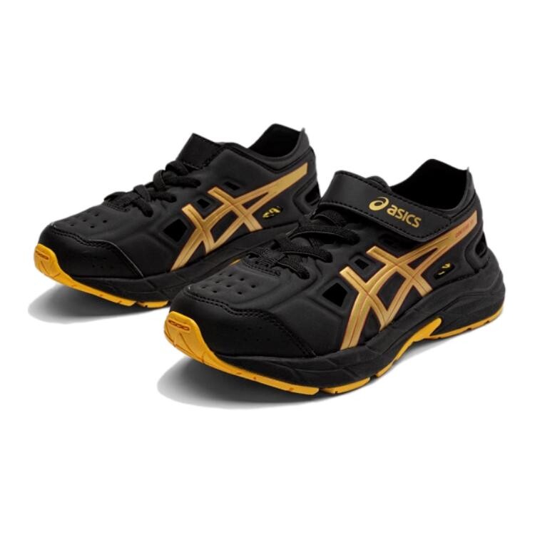 Сандалии детские RUNNING KIDS CONTEND Series детские черные/золотые Asics, черный/золотой — фото 3