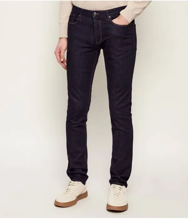 Джинсы j06 slim fit Emporio Armani, темно-синий — фото 3