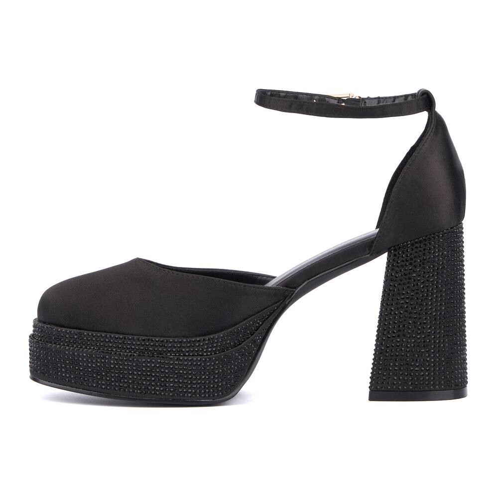 Женские туфли-лодочки высокой ширины Fashion toFigure Martine 2 Fashion to Figure, черный — фото 3