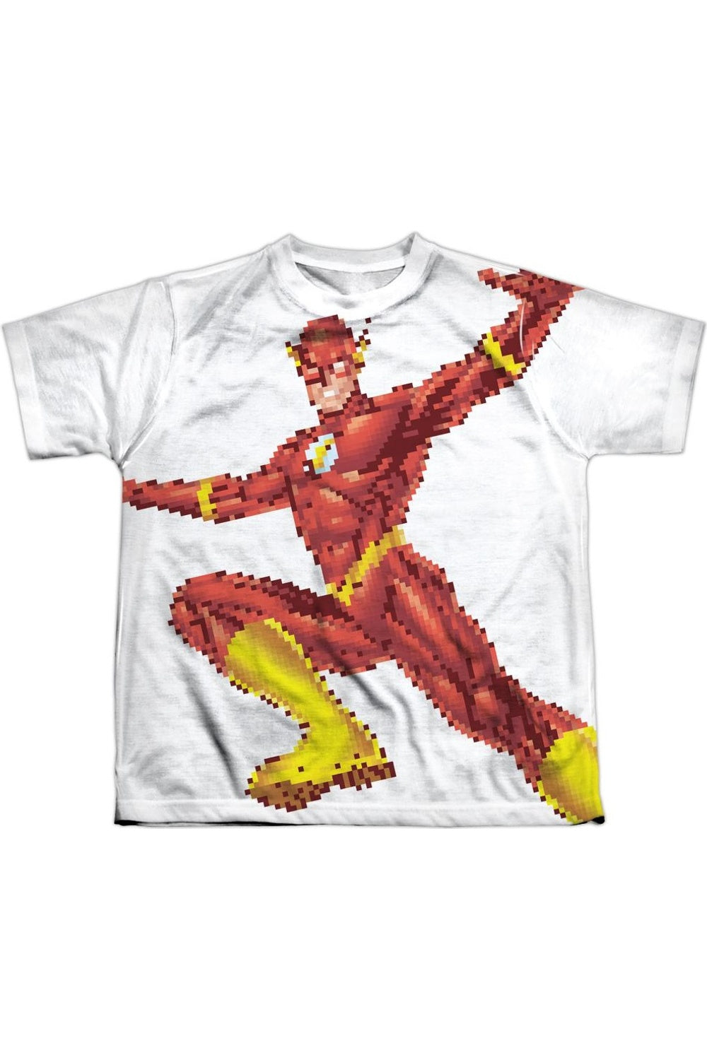 

Футболка с коротким рукавом для подростков Justice League of America Flashbit Gildan, белый