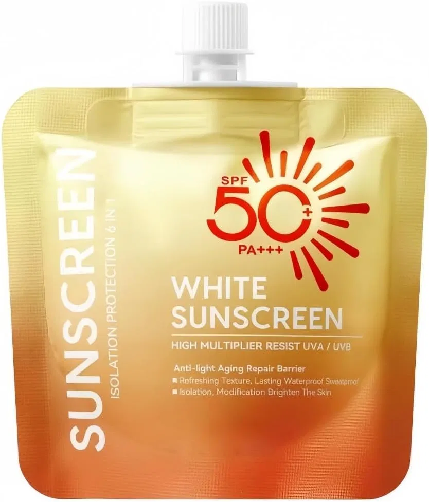 Солнцезащитный лосьон SPF 50+ PA++++ JoyLWOK, 5 упаковок по 30 г