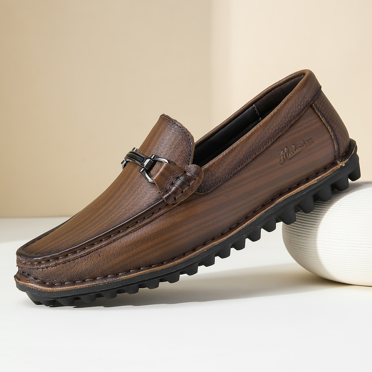 Mulinsen Мужские повседневные кроссовки Low Top черные, цвет Black — фото 4