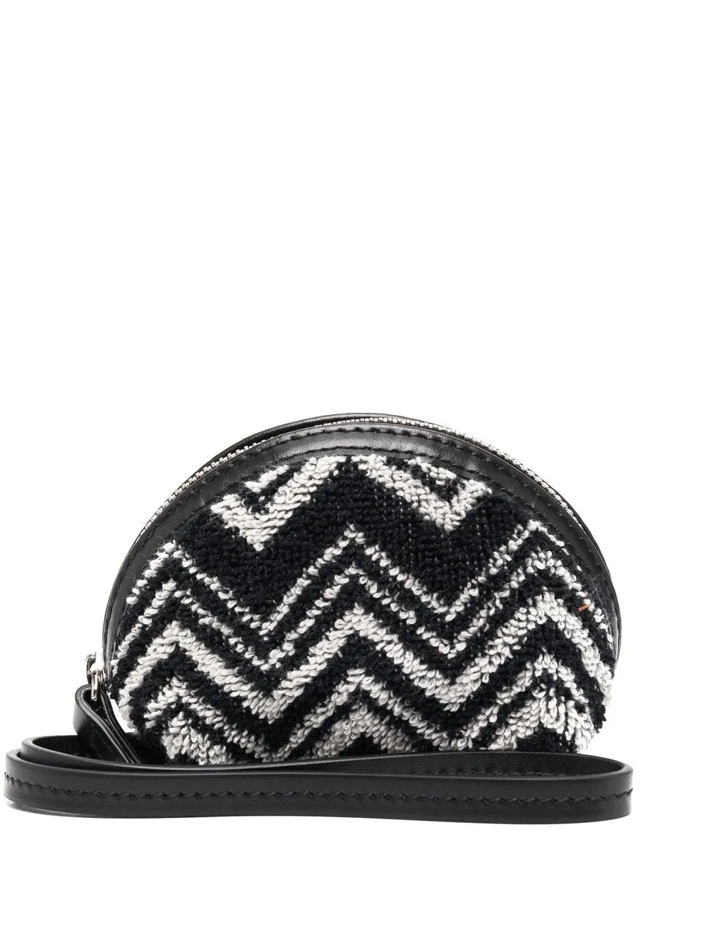 

Кошелек для монет с узором зигзаг Missoni Home, черный