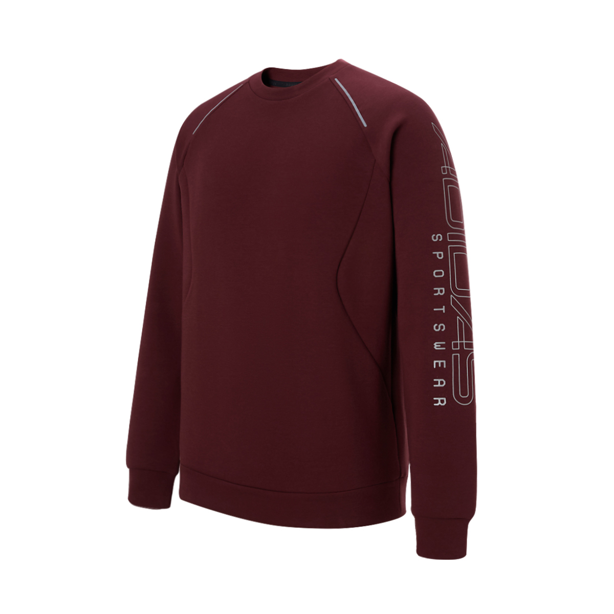 

Adidas Свитшот мужской бордовый Crew Neck Moderate, Красный, Adidas Свитшот мужской бордовый Crew Neck Moderate
