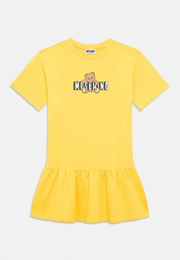Платье, трикотажное платье Moschino, Yellow