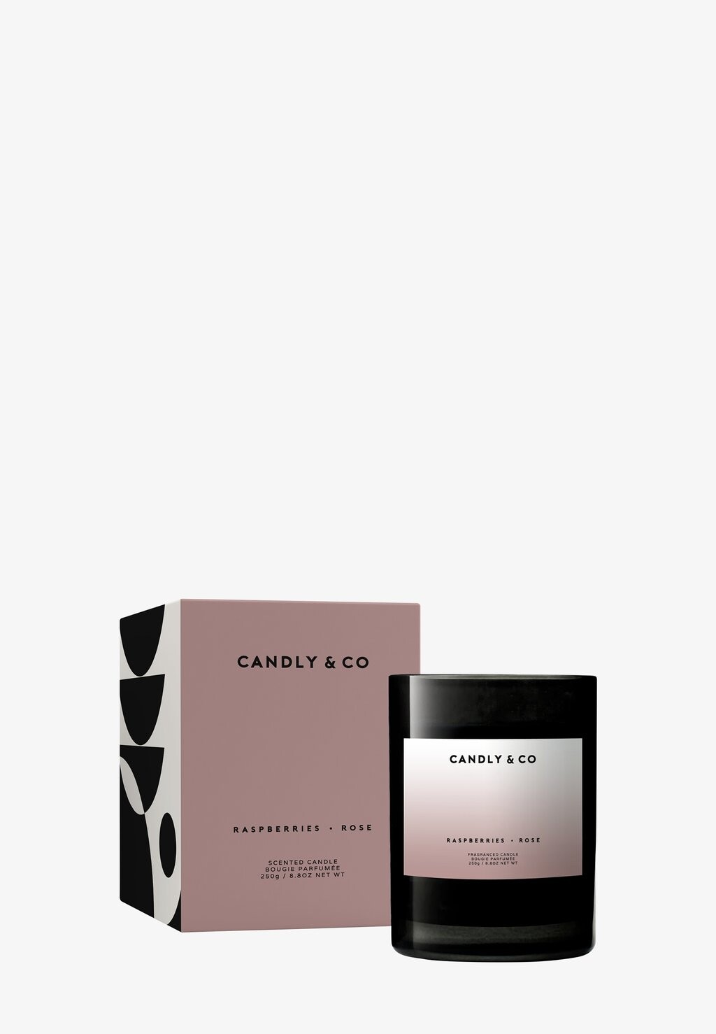 

Ароматическая свеча Candle No.7 Raspberries/Rose Candly & Co