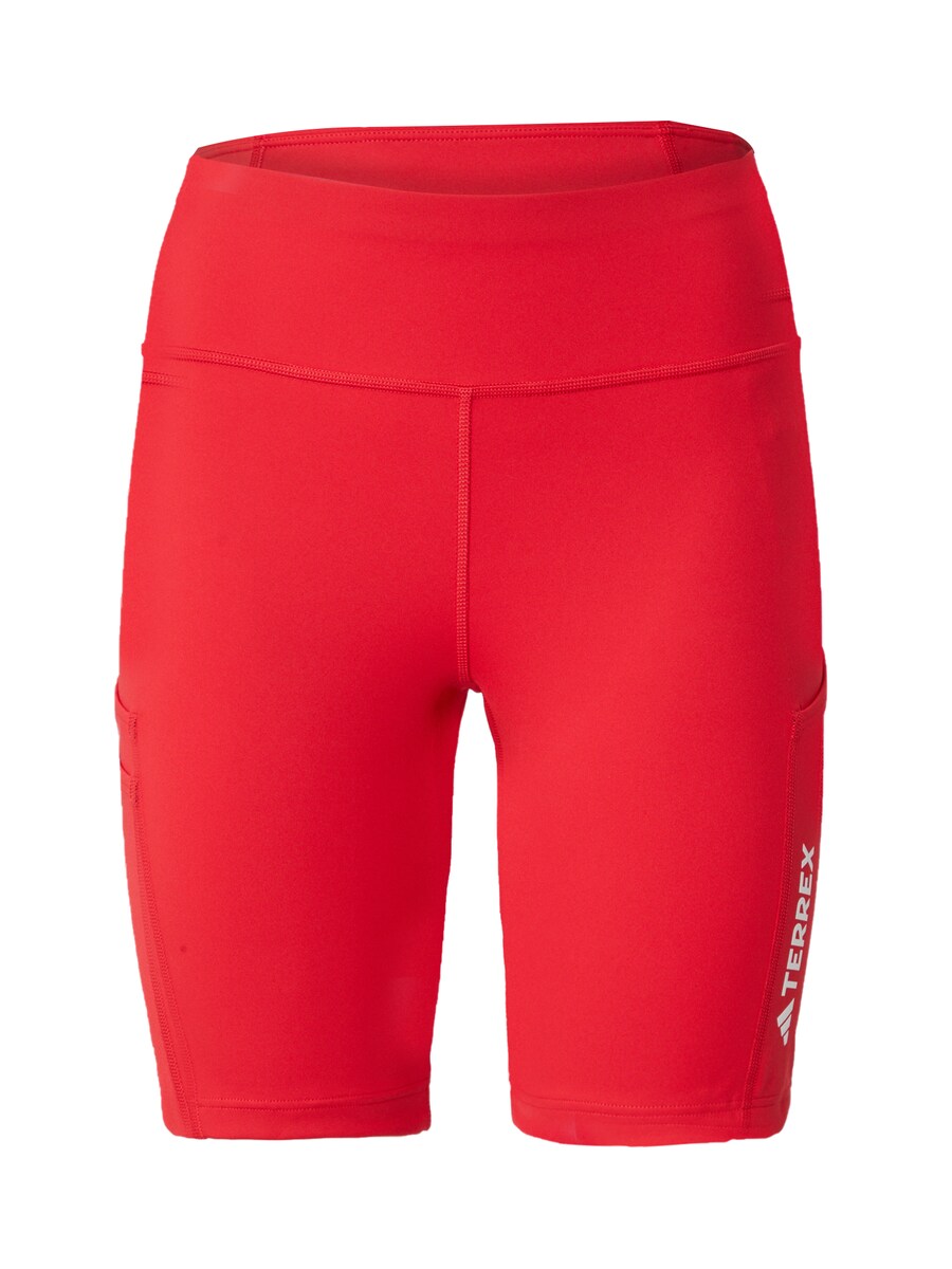 

Узкие тренировочные брюки ADIDAS TERREX, красный