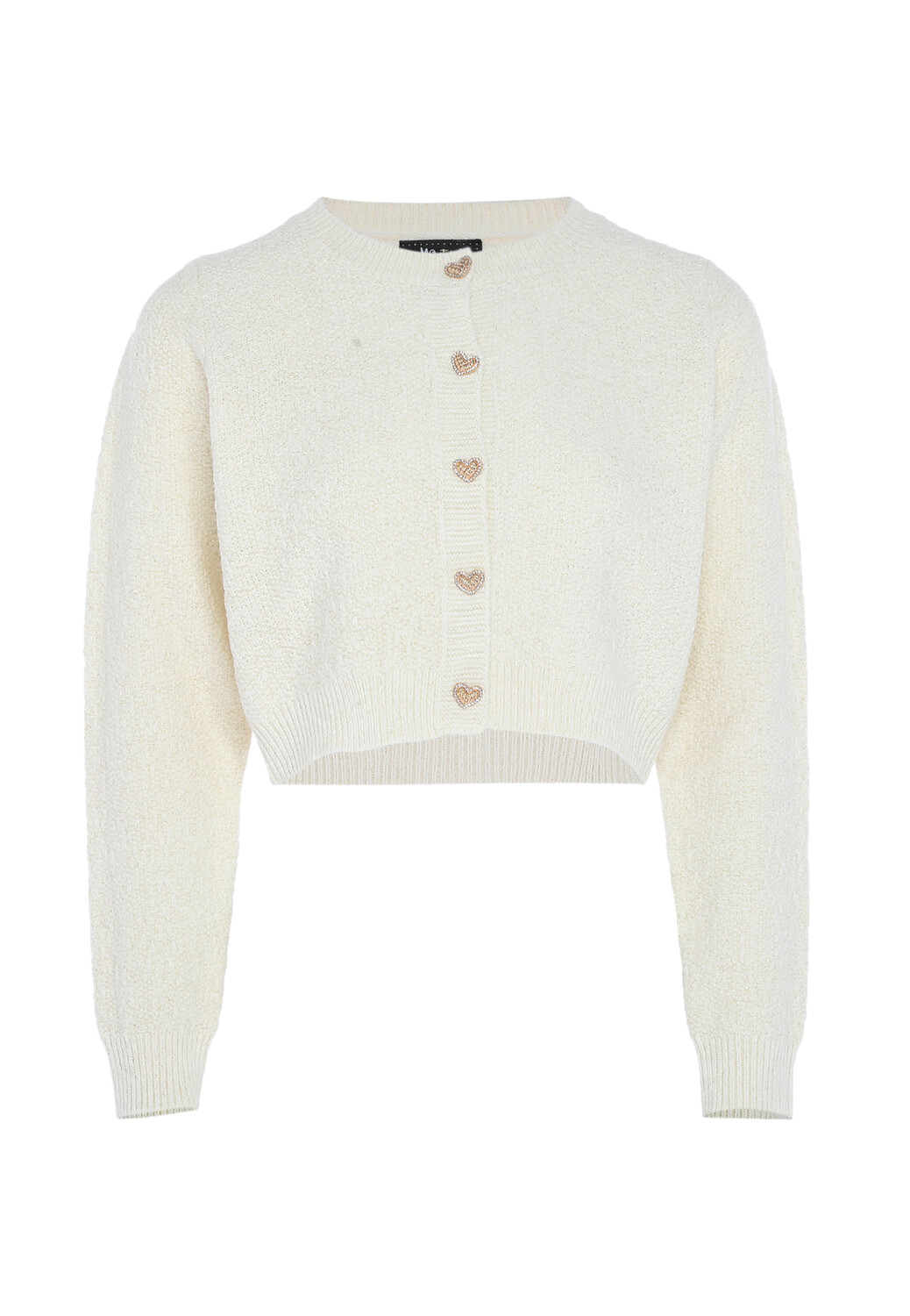 

Толстовка myMo at night Cardigan Mit Effektgarn, белый