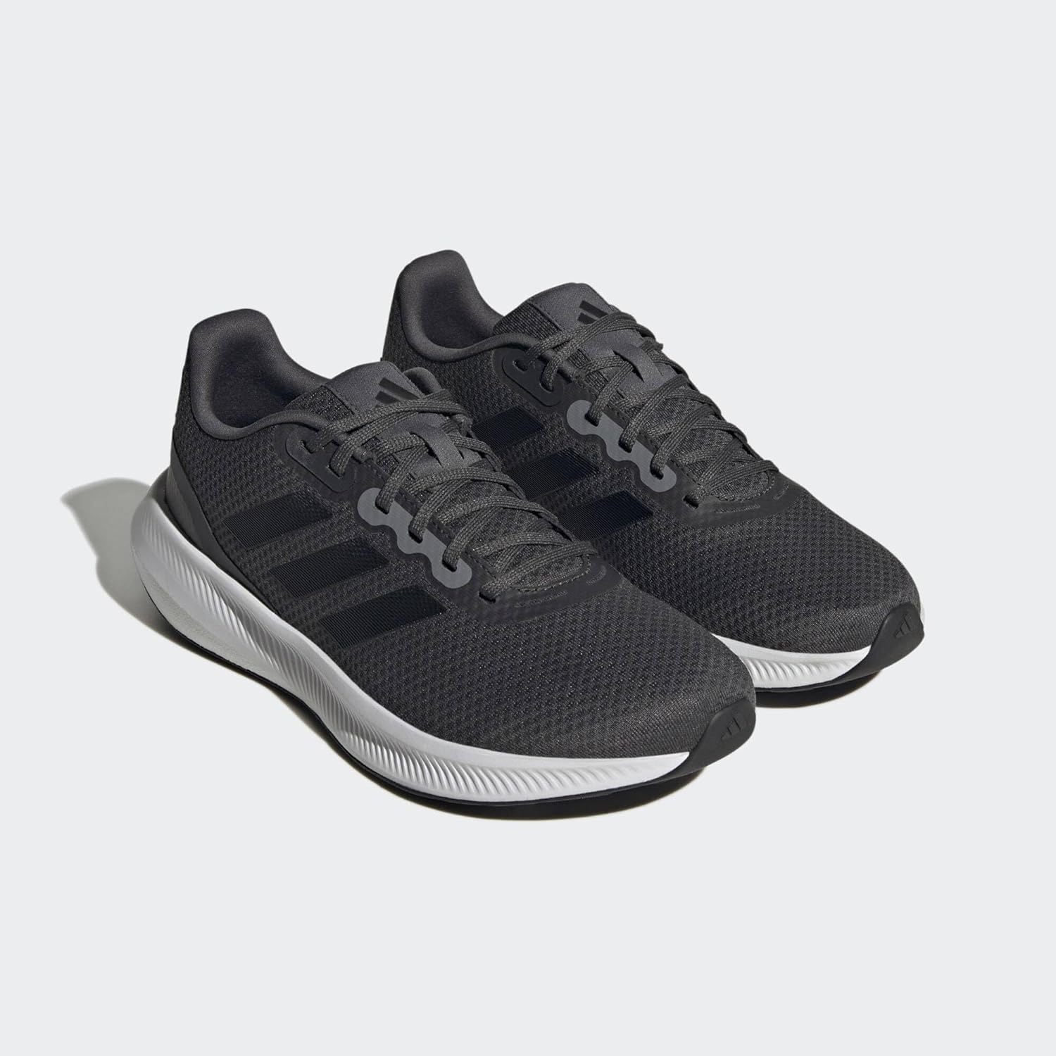 Мужские кроссовки adidas Run Falcon 3.0, черный/серый — фото 3