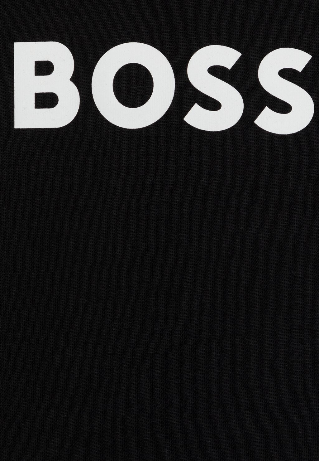 Футболка с принтом TODDLER SHORT SLEEVES TEE BOSS Kidswear, цвет black — фото 3