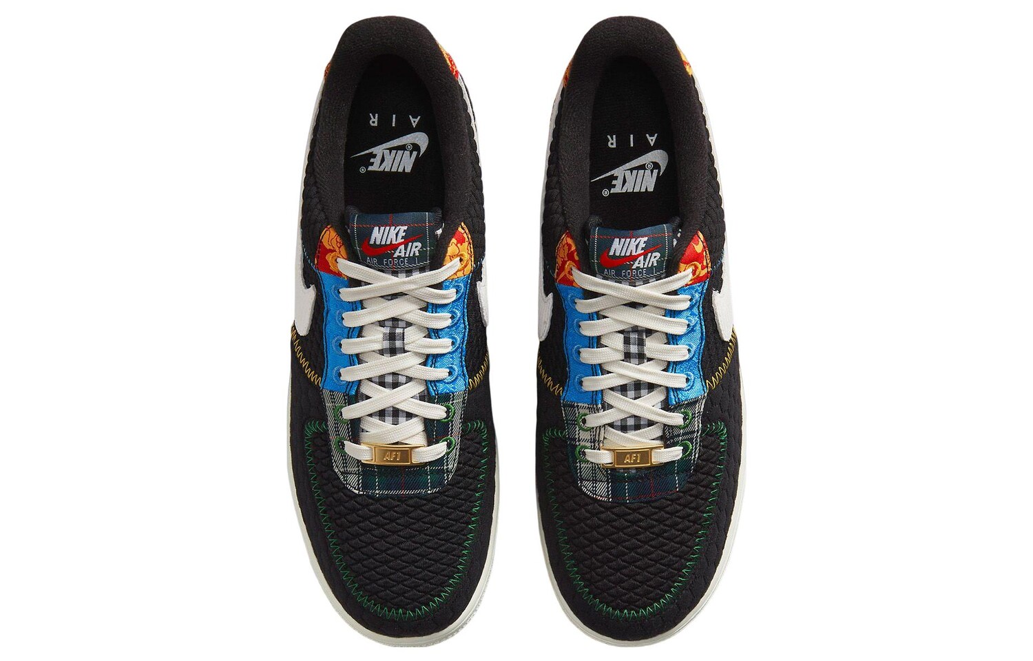 Разноцветные кроссовки Nike Air Force 1 Low '07 LV8 — фото 4