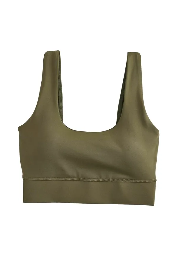 Активный бюстгальтер с эффектом «лопасти» на спине Next, Olive Green
