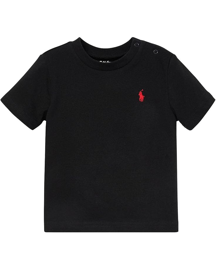 

Футболка Polo Ralph Lauren Kids Cotton Jersey Crew Neck Tee, цвет Polo Black