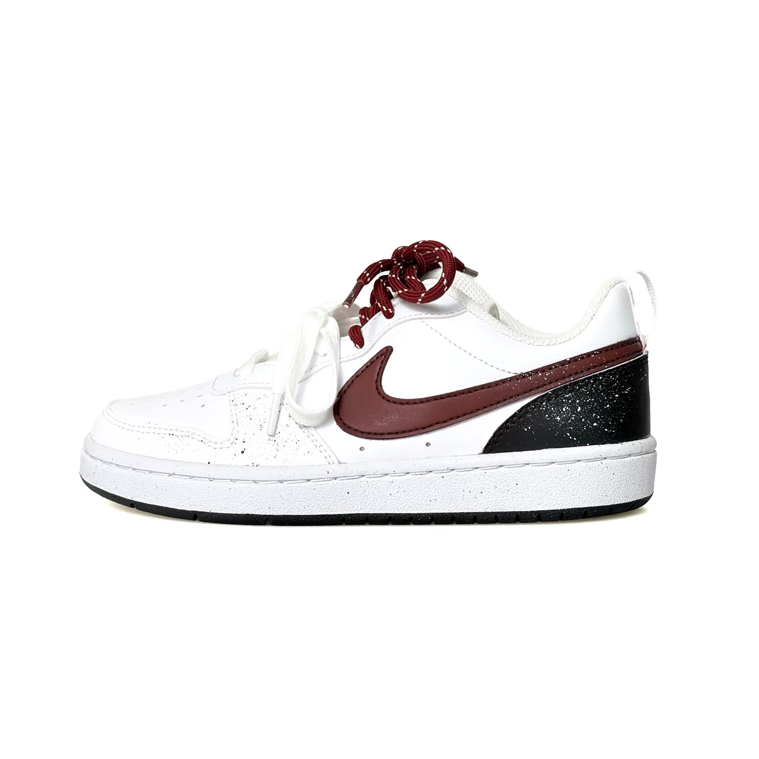 Кроссовки детские скейтбординг Nike Court Borough Low белые