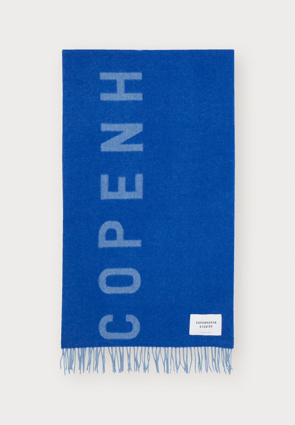 

Шарф SHAWL Copenhagen, синий