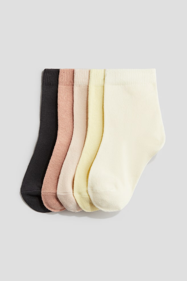 

5 упаковок носков H&M, мультиколор