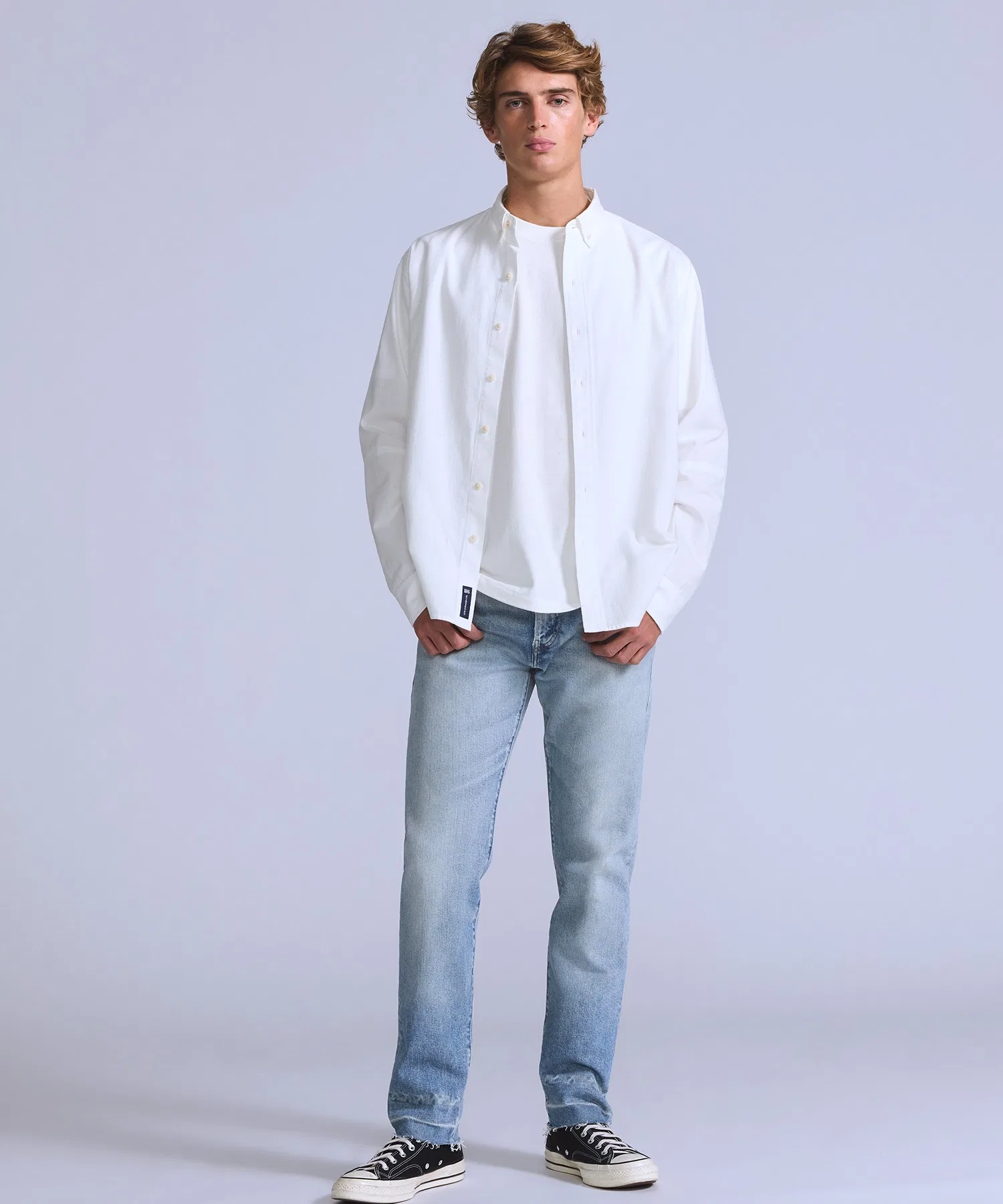 Джинсы Levi's BLUETAB™ 502™ зауженного кроя, светло-индиговый цвет, СДЕЛАНО В ЯПОНИИ — фото 2