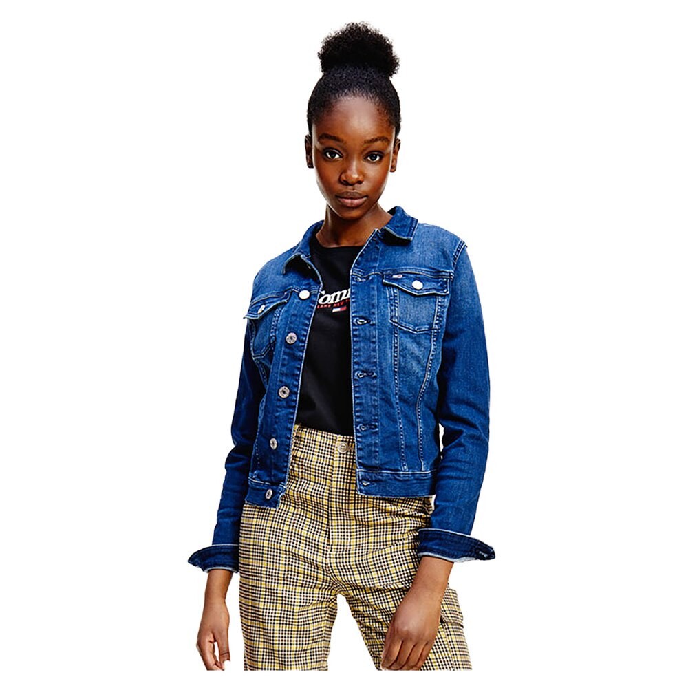 

Куртка Tommy Jeans Slim, синий