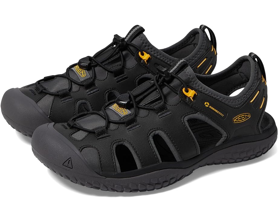 

Сандалии KEEN Solr, цвет Black/Gold