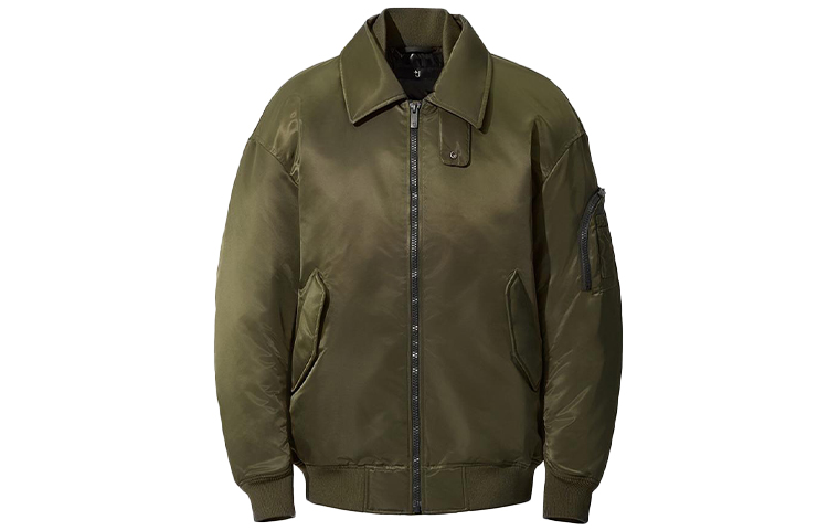 UNIQLO Куртка пуховая Jil Sander Collaboration мужская тёмно-зелёная, Dark Green — фото 3