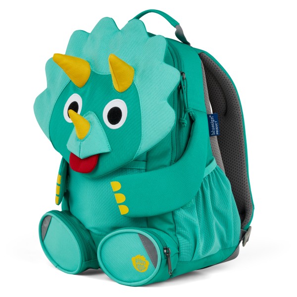 

Большой друг ребенка - динозавр - детский рюкзак Affenzahn, бирюзовый