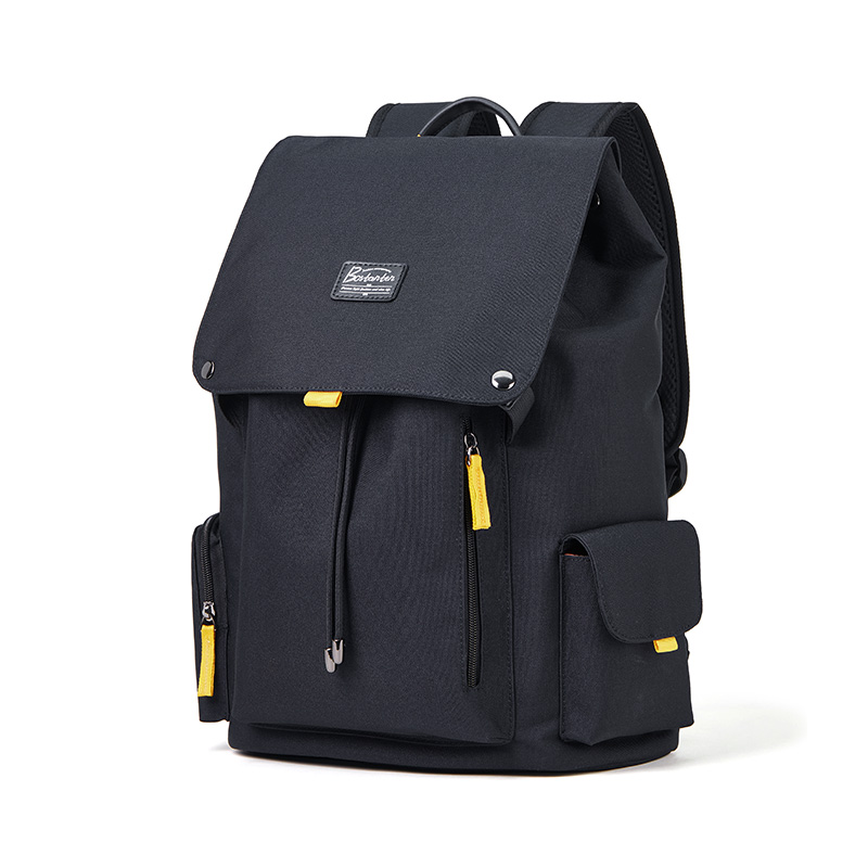 

BOSTANTEN Тканевый рюкзак Regular Unisex серый/черный/розовый/бежевый желтый, Black Plus Size Plus[Fits 18-Inch Computers]