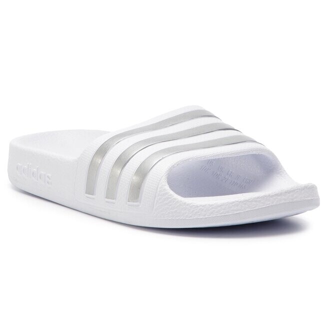 Шлепанцы adidas adiletteAqua K, белый