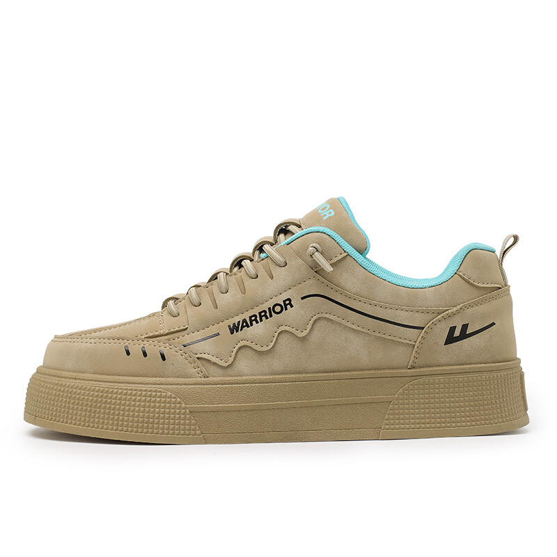 

Кроссовки WARRIOR Skateboarding Shoes Men Low-top Black, хаки
