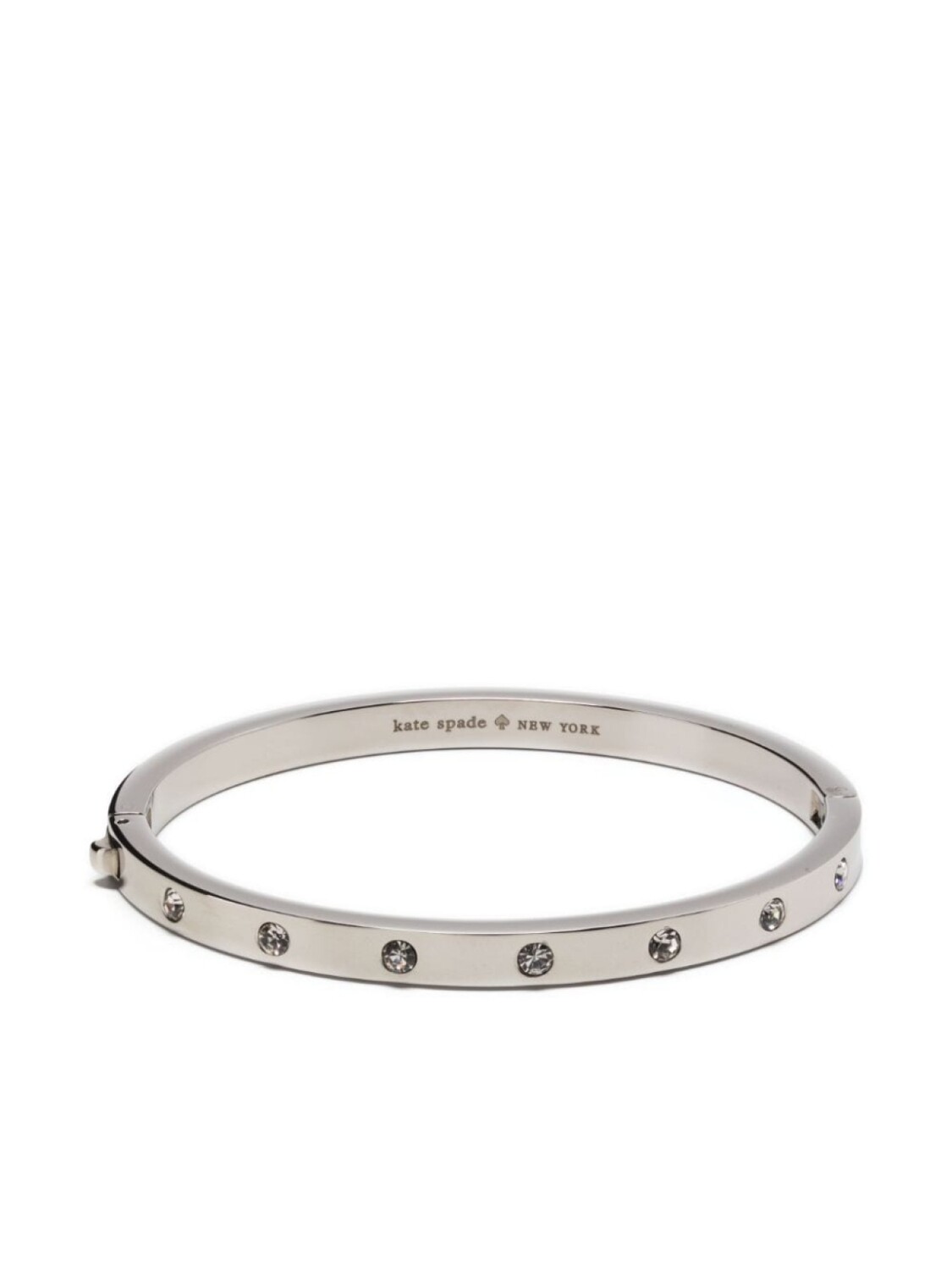

Браслет с камнями Kate Spade, серебряный
