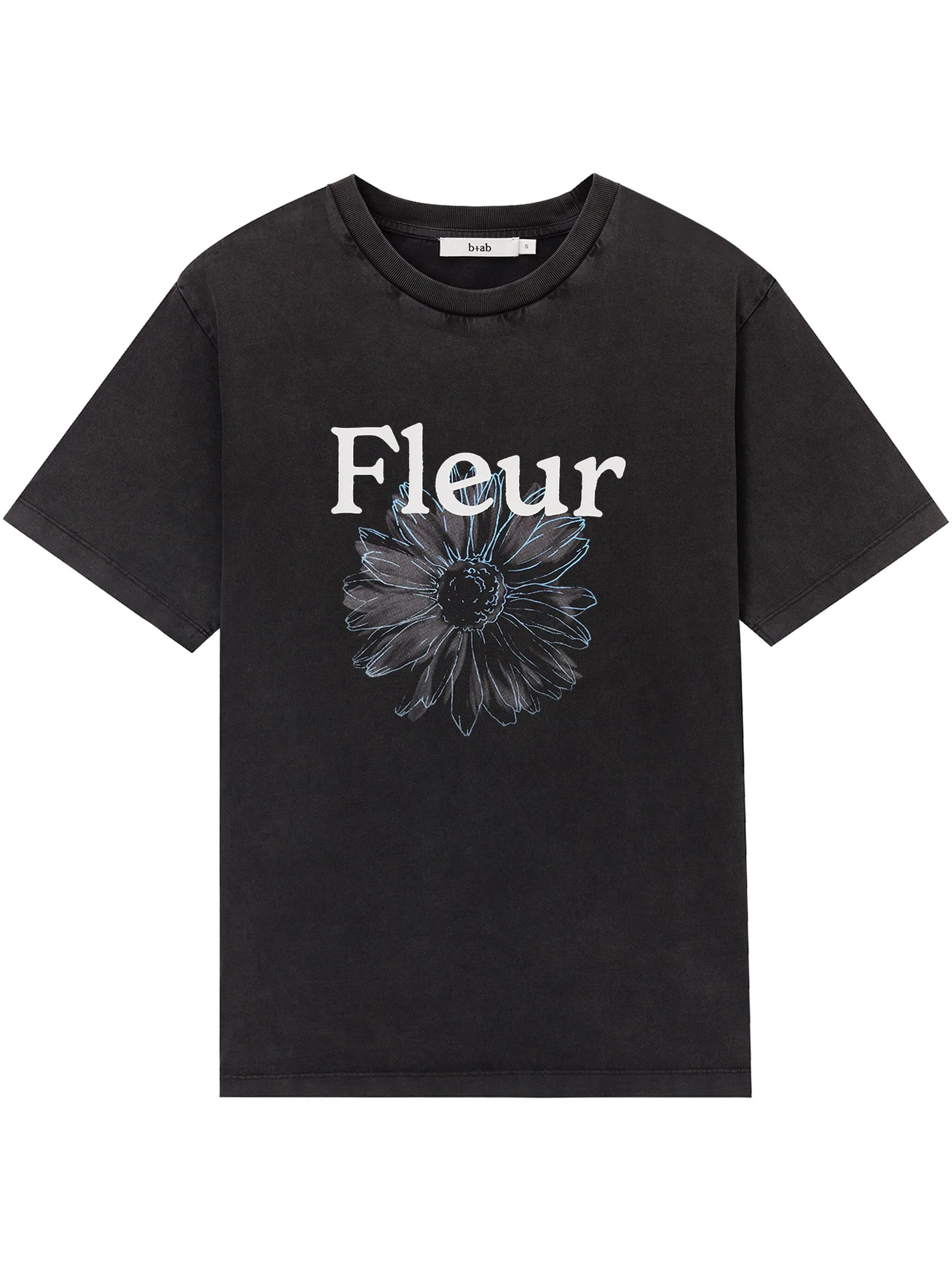 

Футболка с графичным принтом B+Ab, черный