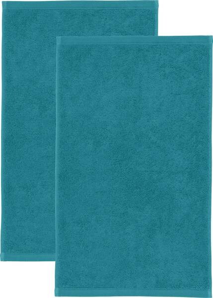 

Гостевое полотенце Erwin Müller 2er-Pack 155414, 30x1x50 см цвет petrol