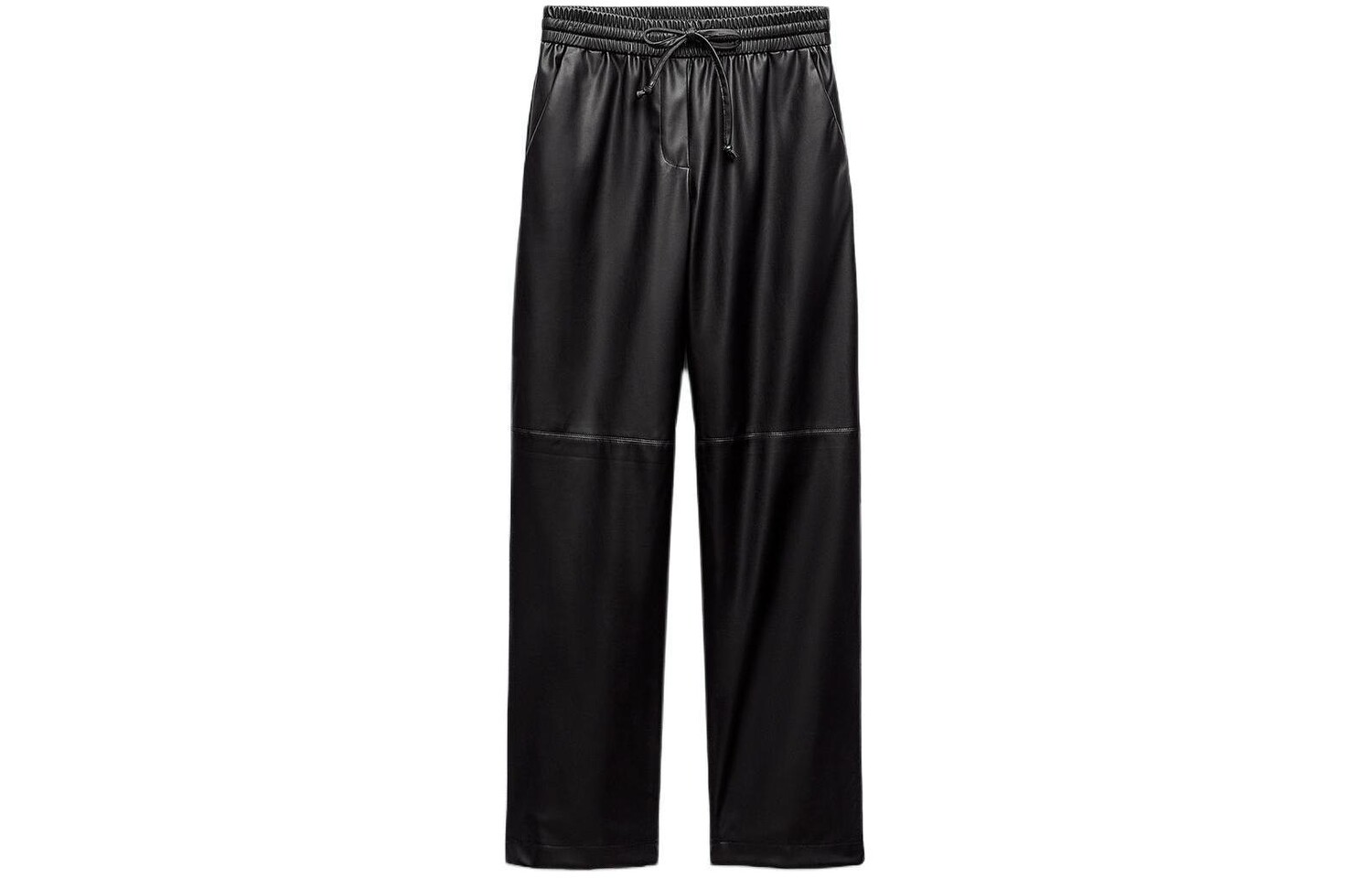 

Кожаные брюки женские черные Zara