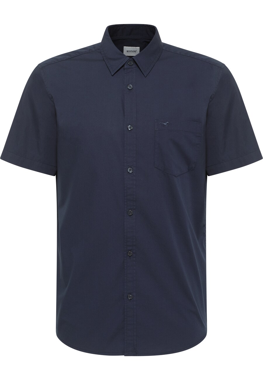 

Рубашка на пуговицах классического кроя MUSTANG Gilroy, Dark blue