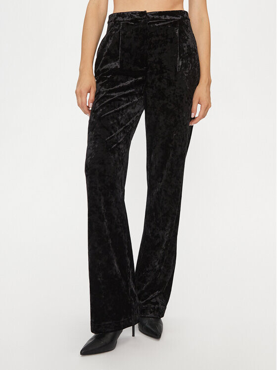 

Брюки свободного кроя из ткани Patrizia Pepe, черный