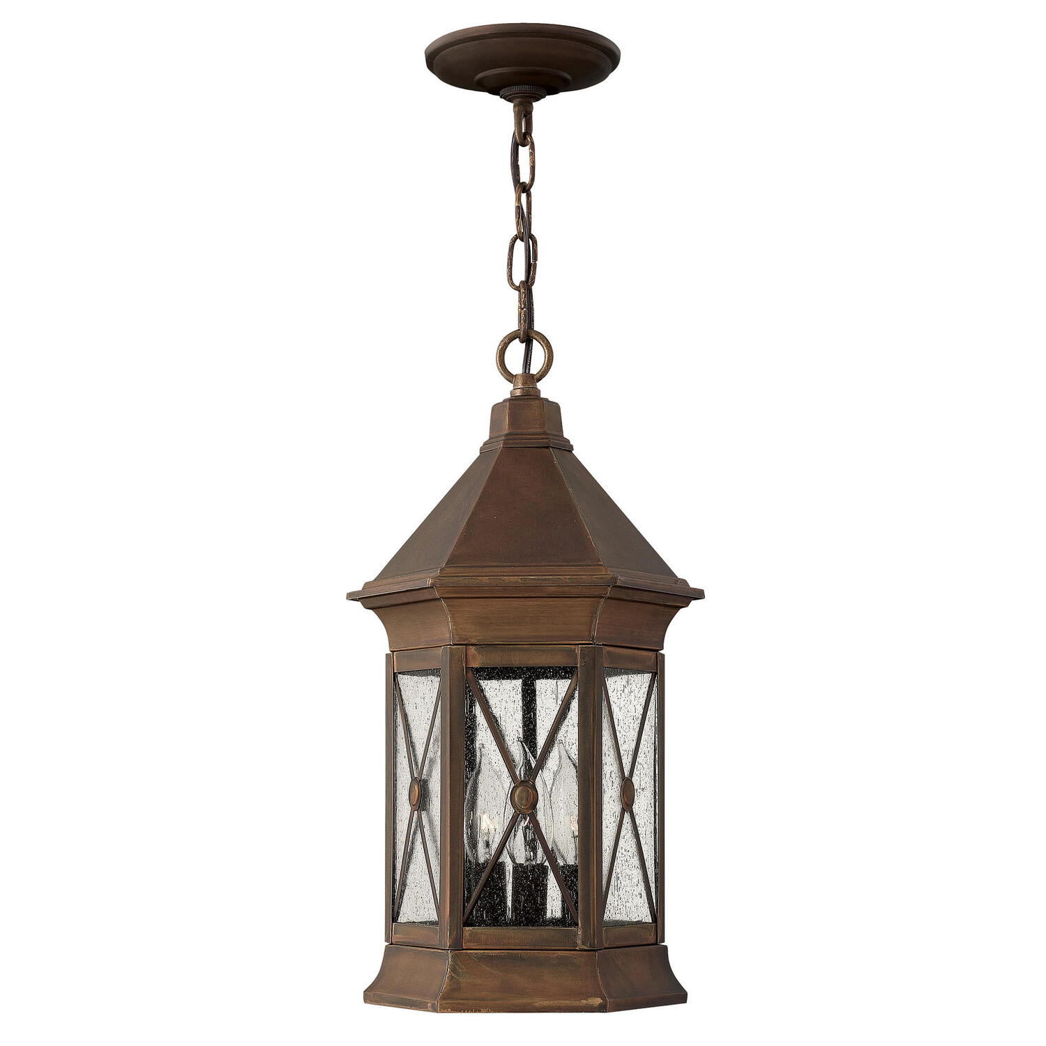 

Наружная подвесная лампа Elstead Lighting, 22,9x51 см, красновато-коричневый