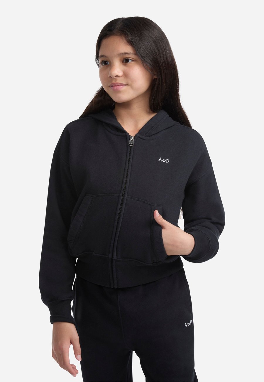 Худи Abercrombie & Fitch ESSENTIAL FULL ZIP HOODIE, Anthracite/Dark Grey