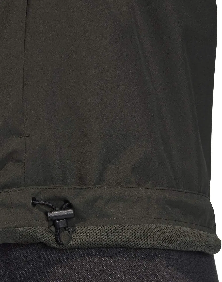 Мужская куртка adidas Basic 3-Stripes Rain.Rdy, Earth — фото 4