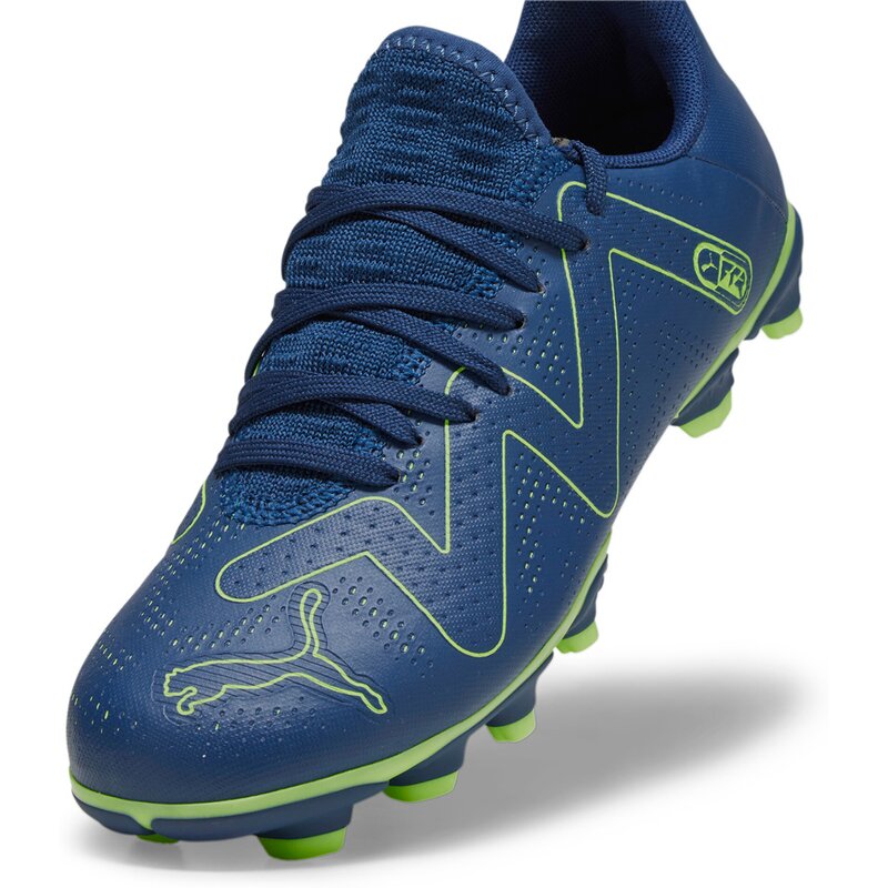 Футбольные бутсы для лужайки Future Play FG/AG JR Puma, зеленый — фото 4
